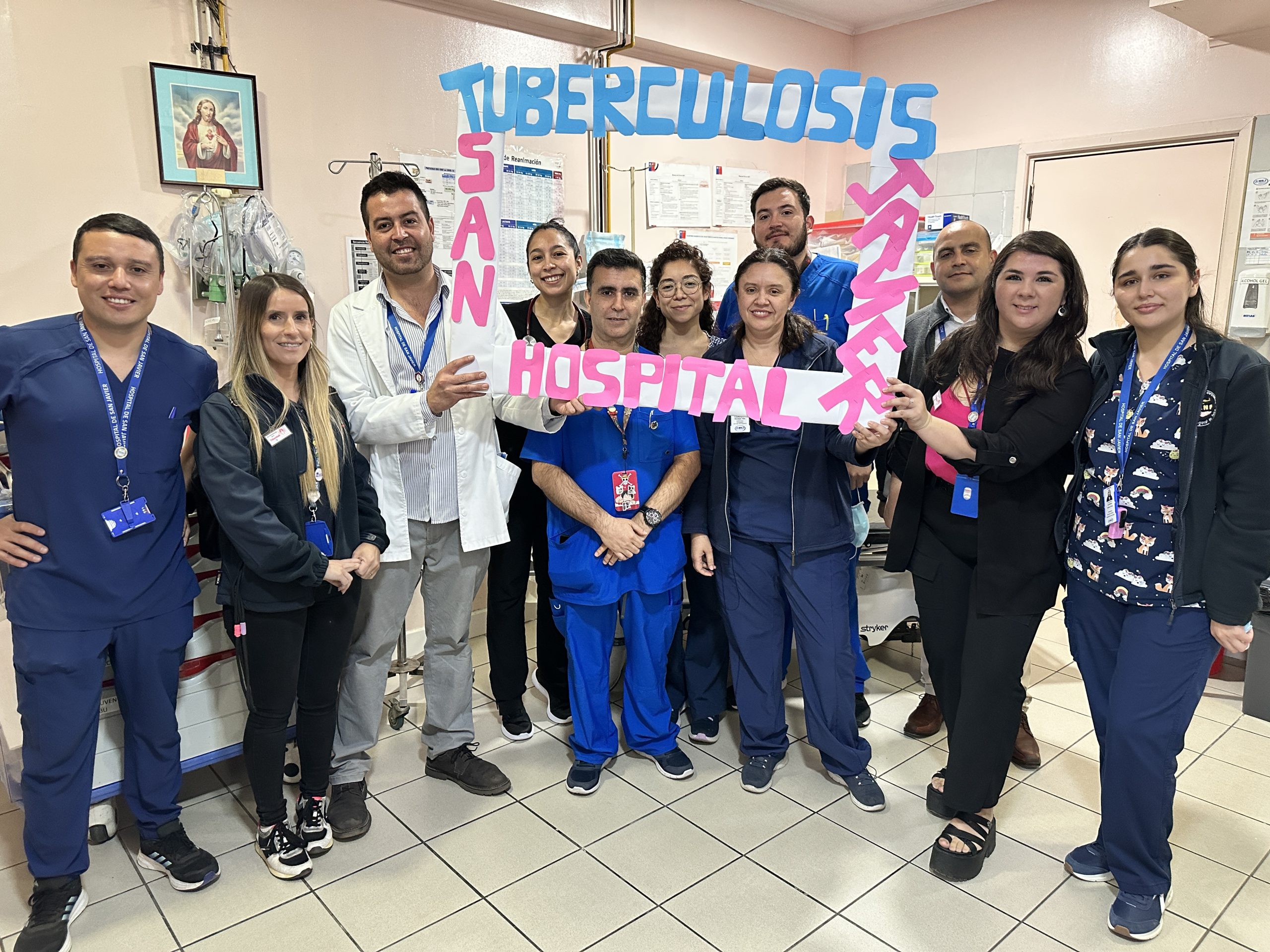 Hospital de San Javier conmemoró el Día de la Tuberculosis con actividad informativa y de concientización