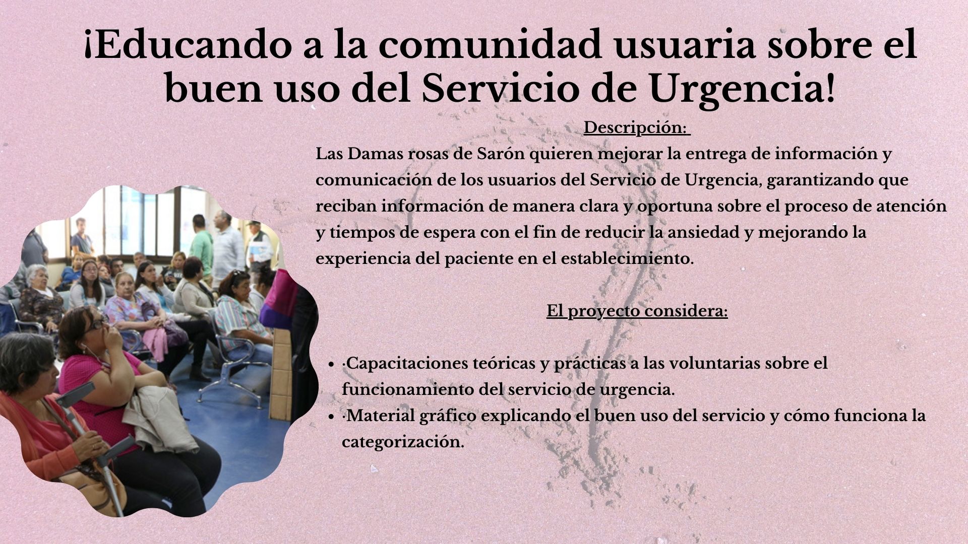 Dos proyectos comunitarios se adjudicaron los Presupuestos Participativos 2025 del Hospital de San Javier