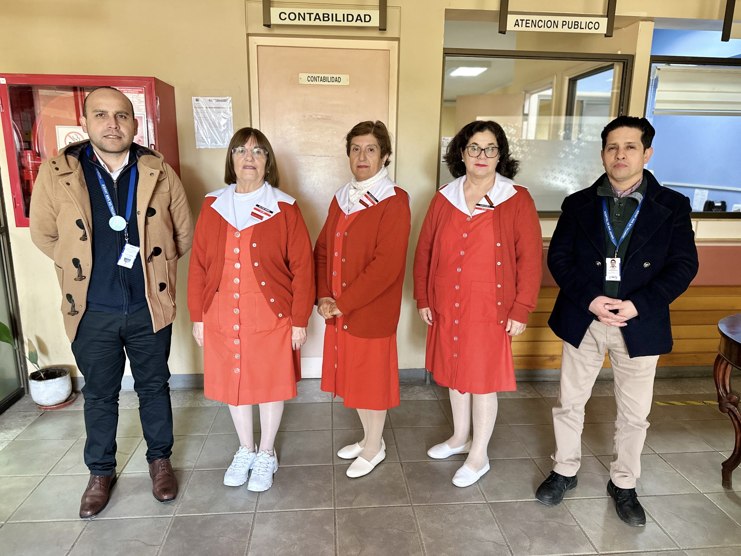 Hospital de San Javier fortaleció lazos con nueva directiva del voluntariado Damas de Rojo