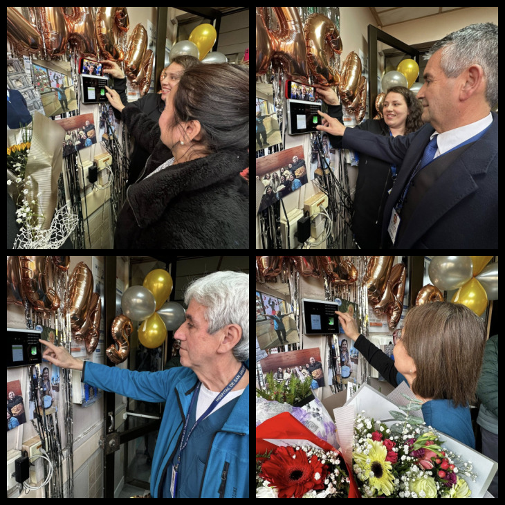 Emotiva despedida a cuatro funcionarios del Hospital de San Javier que se acogieron al retiro